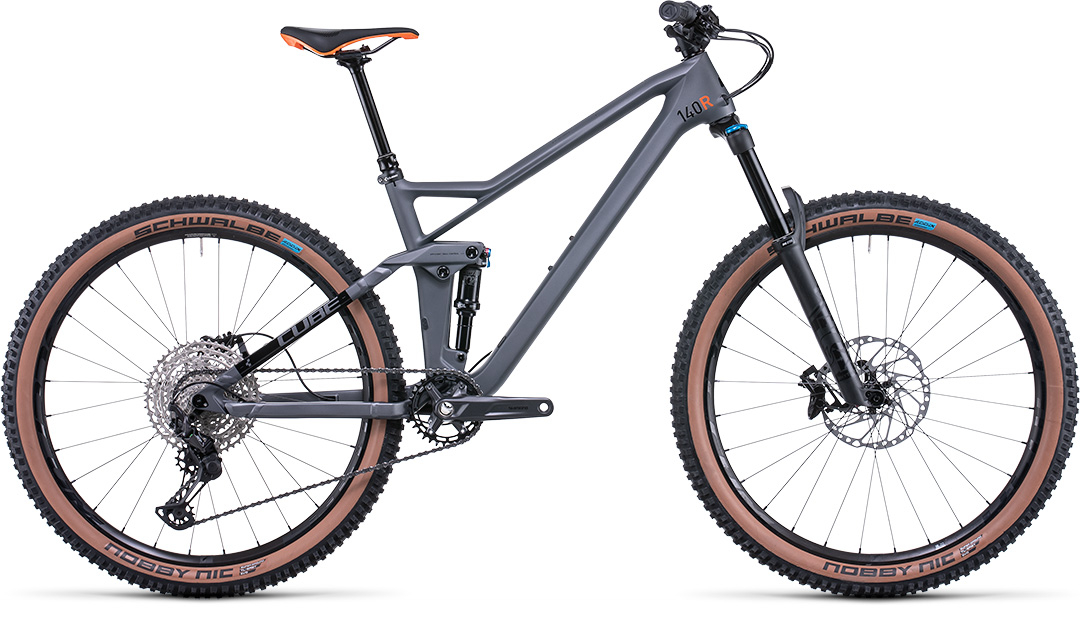 Cube Stereo 140 HPC Race 27,5 Grey / Orange 2022 1 Cube Stereo 140 HPC Race 27,5 Grey / Orange 2022