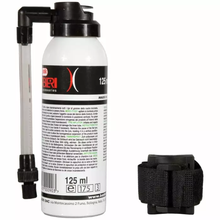 Barbieri Gonfia E Ripara 125ml (per 29") + Attacco Velcro 1 Barbieri Gonfia E Ripara 125ml (per 29") + Attacco Velcro