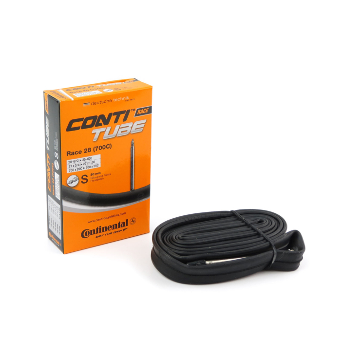 Continental Race 28 Camera Corsa 700x20/25 Presta 80mm 1 Continental Race 28 Camera Corsa 700x20/25 Presta 80mm