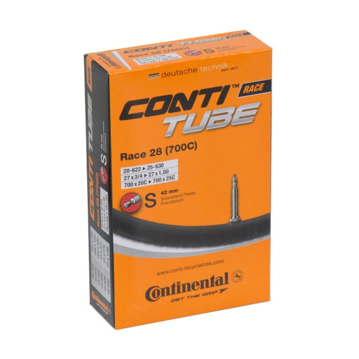 Continental Race 28 Camera Corsa 700x20/25 Presta 42mm 1 Continental Race 28 Camera Corsa 700x20/25 Presta 42mm