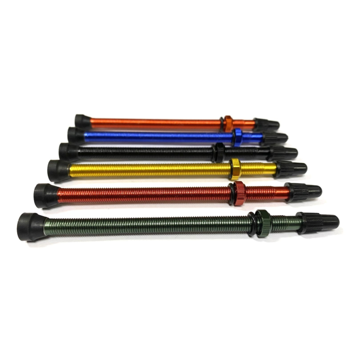 GMB Valvola Tubeless Presta In Alluminio 100mm 2 GMB Valvola Tubeless Presta In Alluminio 100mm - immagine 2