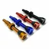 GMB Valvola Tubeless Alu Con Base Forata Presta 40mm