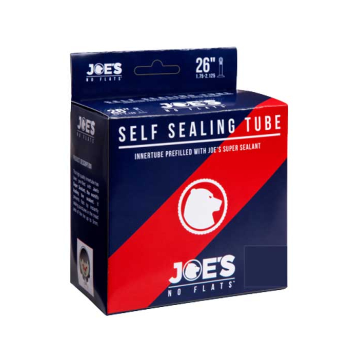 Joe's No-Flats Camera MTB Con Sigillante 27,5x1.90-2.35 Presta 40mm 1 Joe's No-Flats Camera MTB Con Sigillante 27,5x1.90-2.35 Presta 40mm