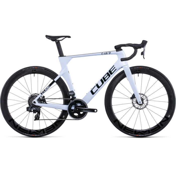 Cube Litening AERO C:68X Pro Flashwhite / Carbon 2 Cube Litening AERO C:68X Pro Flashwhite / Carbon - immagine 2