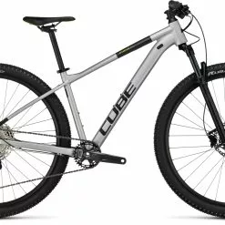 Cube Attention SLX Silvergrey / Lime 2023