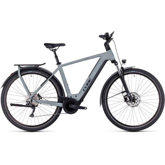 Cube Kathmandu Hybrid One 750 Swampgrey / Black 2023 2 Cube Kathmandu Hybrid One 750 Swampgrey / Black 2023 - immagine 2