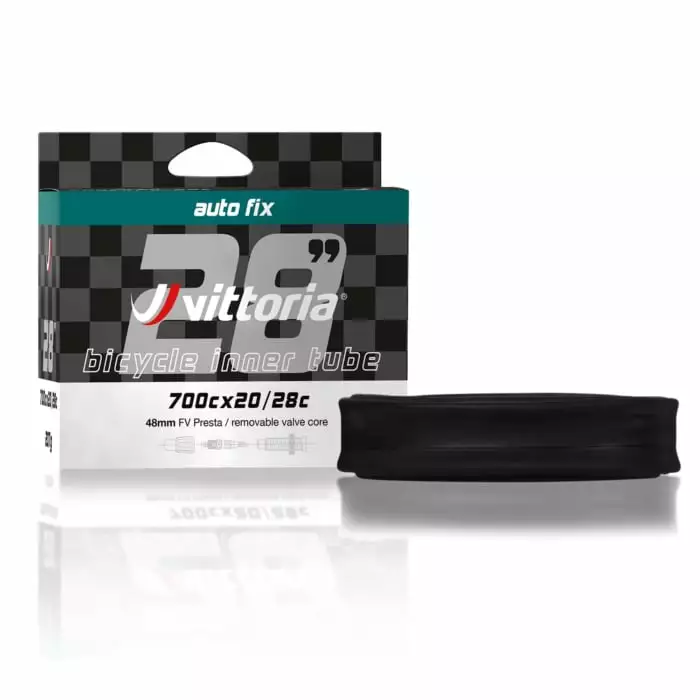 Vittoria Auto Fix Camera Corsa Con Sigillante 700x28/42c Presta RCV 48mm 1 Vittoria Auto Fix Camera Corsa Con Sigillante 700x28/42c Presta RCV 48mm